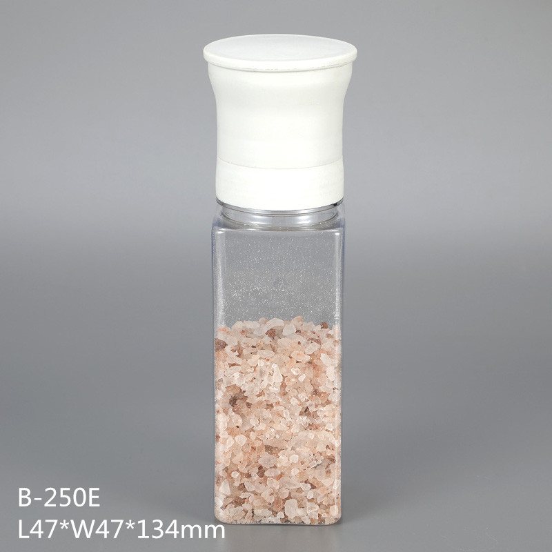 100ml Plastic Pepper and Salt mills with Ceramic grinder