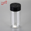 Clear PET Plastic Spice Jar Pepper Container With Flip Cap