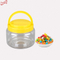2.5L to 3L size Round Clear Plastic Cookie Jar for Sale
