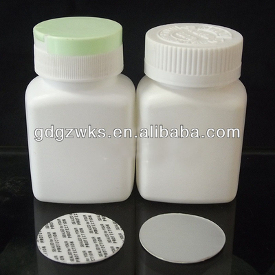 60ml 2oz white reusable plastic pills/capsule/tablets container bottles for medicine packing
