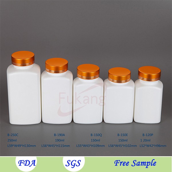 Chemical hdpe plastic bottles, 4oz child resistant bottles, capsule tablet packaging containers wholesale made in China factory