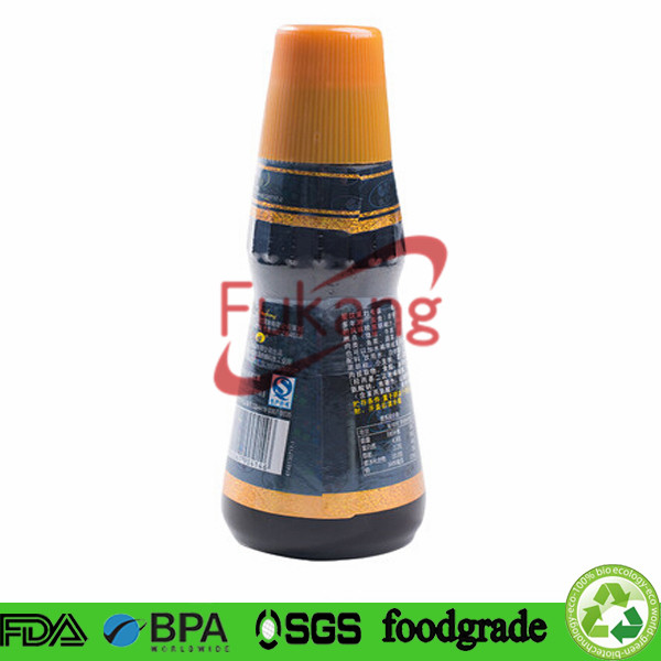 425ml425ml Free sample PET soy sauce plastic bottle/jar with cute lid ,pet plastic bottle