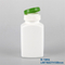 150cc square hdpe Flip top Cap medicine empty supplement pharmaceutical empty Clear Capsule Tablet Bottles