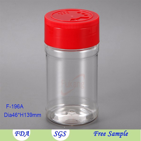 125ml food grade pet plastic bottle with twist top cap