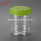 20 OZ Plastic Food Packaging Container, 600ml Plastic Jar with Metal Lid