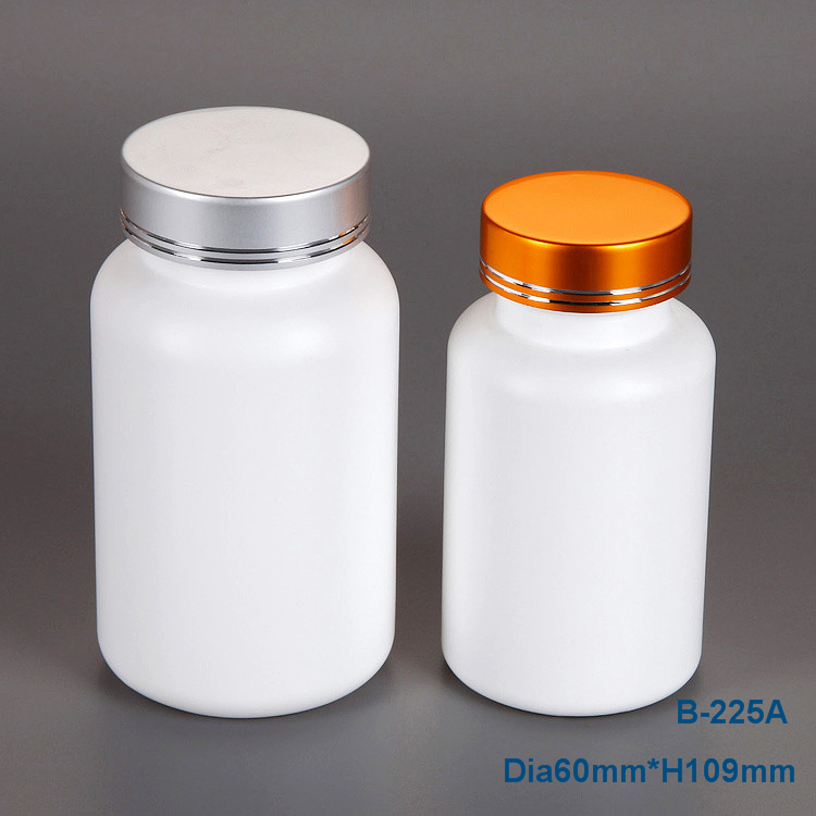 Wholesale 150cc Diet Supplements Round HDPE Label Bottle,Green Tea Extract Capsules Plastic Pill Tablets White Bottle