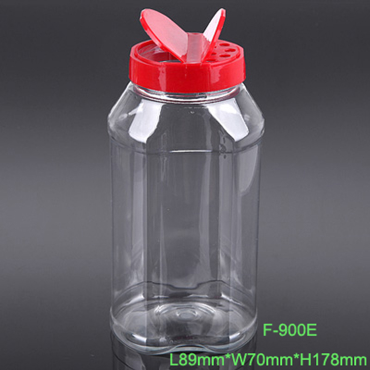200cc Spice Jar Salt & Pepper Tube with Shaker Plastic Lid