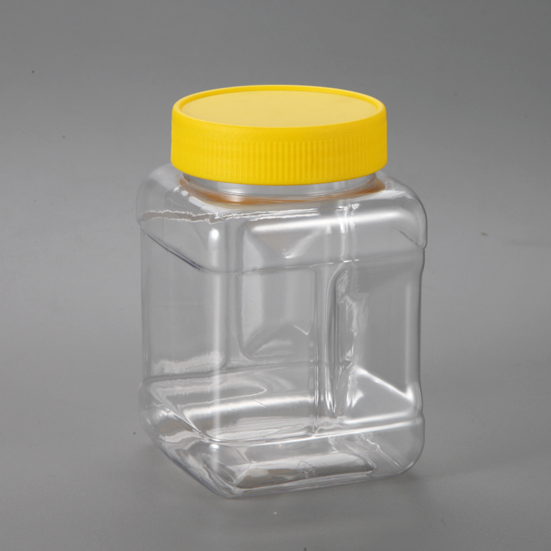 Multipurpose Hot Selling Large 500ml PET Plastic Spice Jar Set 