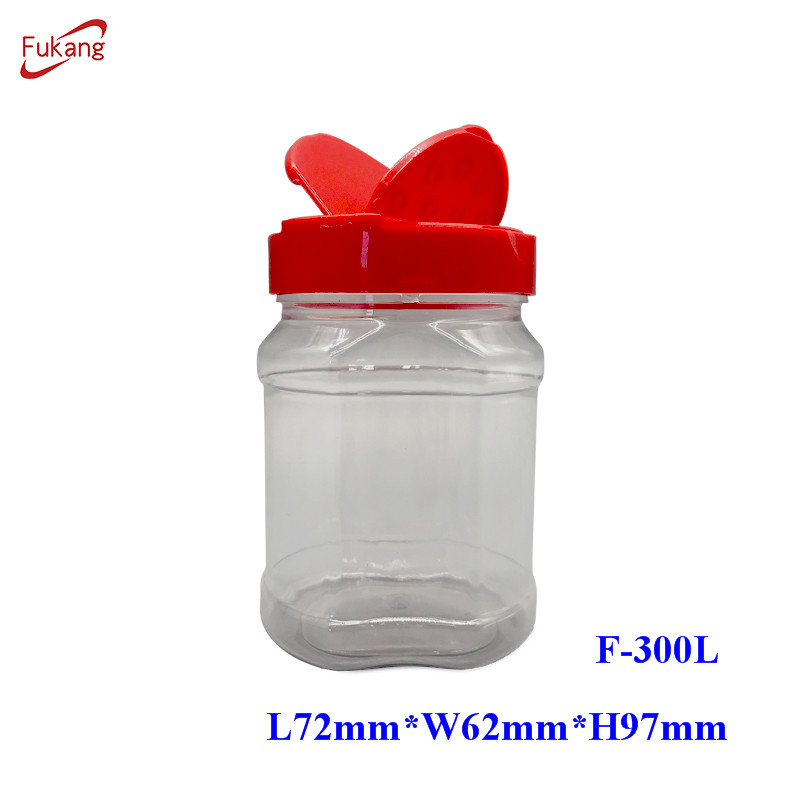 Plastic Bottles with Flip tops for Spices Powder 500grams