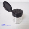 Spice Salt Packaging Storage 2oz Clear PET Jar with Shaker lid