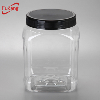 2.2 lb (1 kg) Clear pet bottle for packing almonds