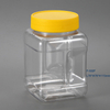 Salt Container,Plastic Jar with Screw Cap,500g Containers for Packing Salt and Spices