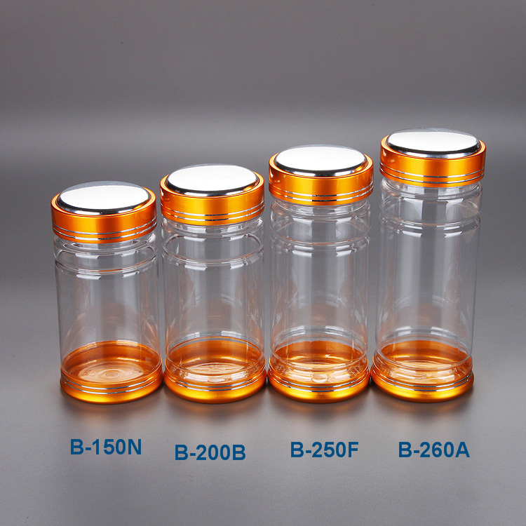 pharmaceutical supplement packaging plastic container/200ml plastic bottle PET
