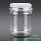 700ml Transparent Food Grade PET Plastic Jar With Screw Top Lid
