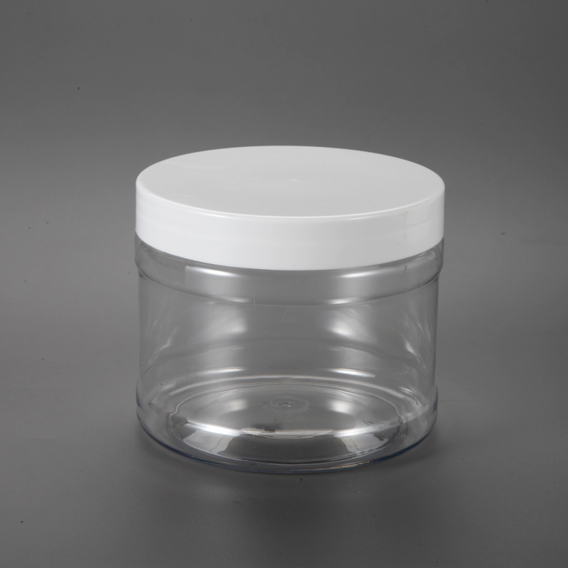 1125ml PET lollipop jar,clear cylindrical shape plastic jar/container