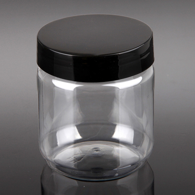 wide neck with round shape 300 ml pet jars,10oz bottles,food plastic container