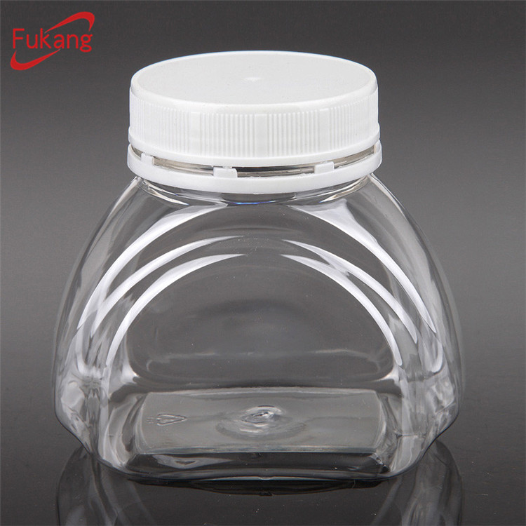 320ml circular food plastic bottle