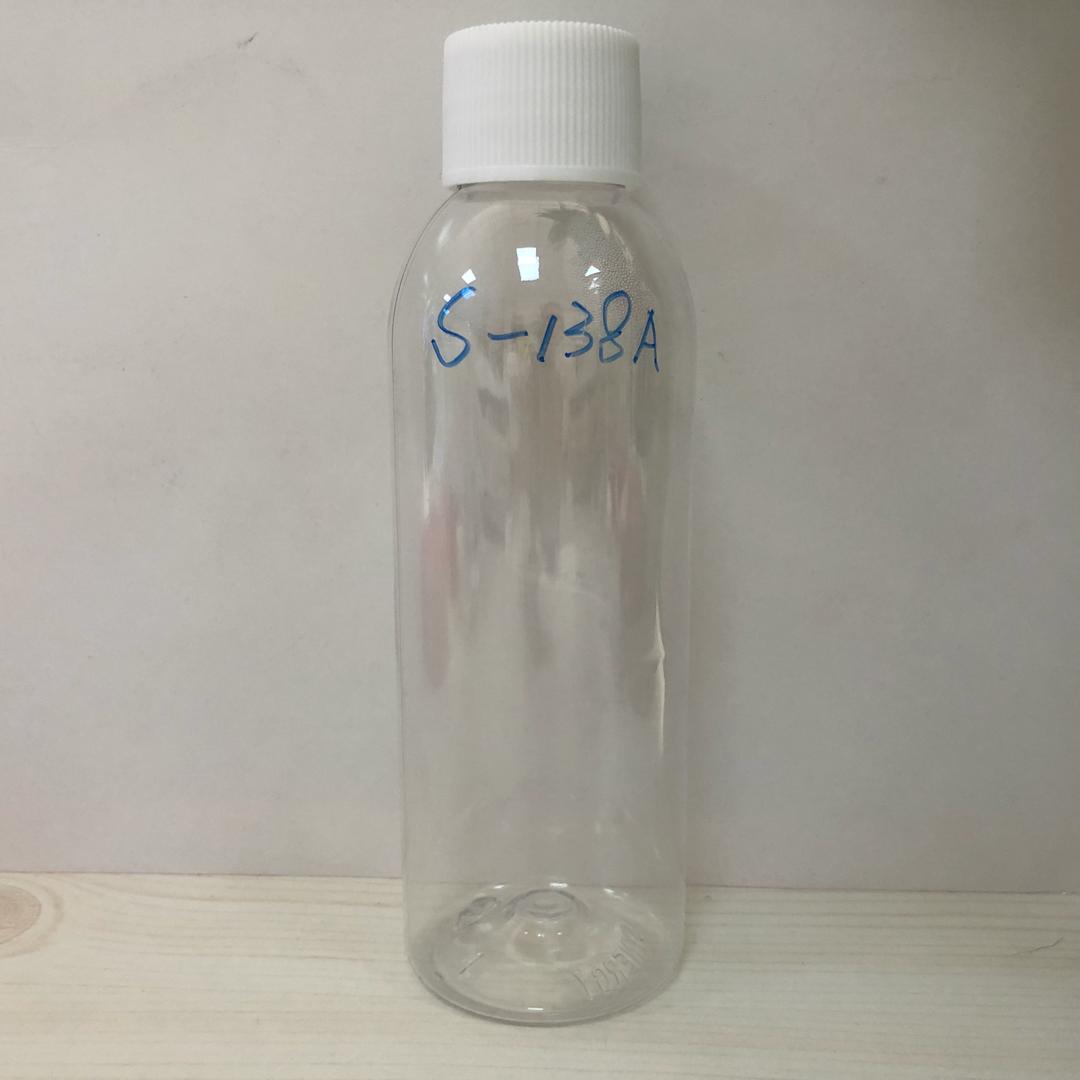 138ML plastic bottle with screw cap