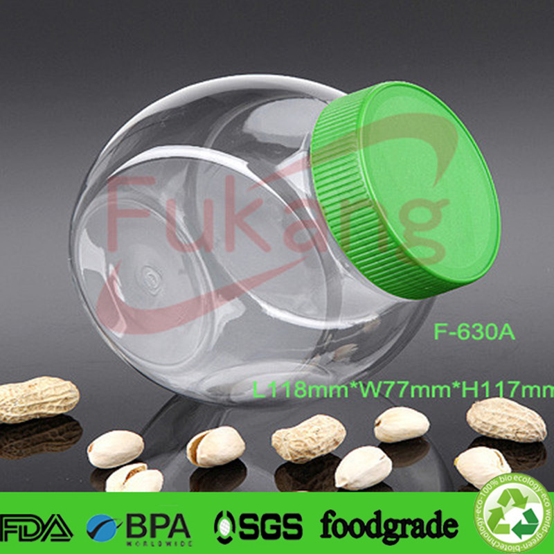 PET plastic candy jar wholesale Kid Stationery Jar for packaging jigsaw puzzle