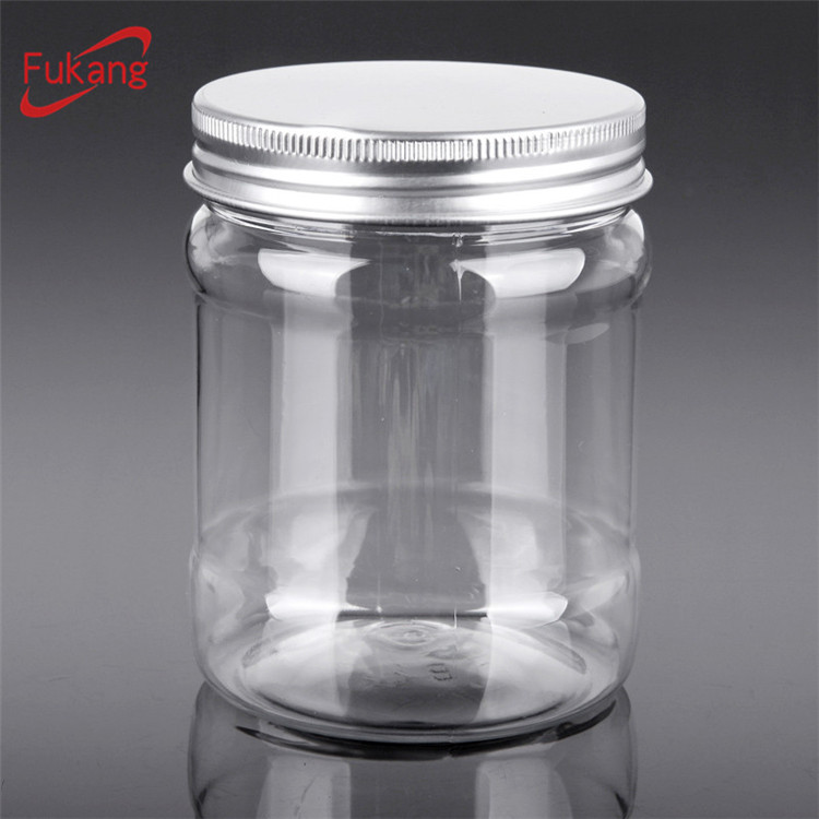 20 oz Plastic Bottles Clear PET Jars Packaging Food Storage