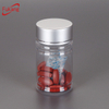 60cc PET plastic medicine pill bottle with Golden and silver cap