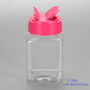 100~1100cc flip top cap and sift cap plastic spice shaker bottle with kitchen for plastic spice jars