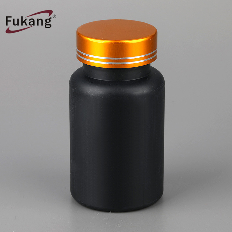 80ml small mini bottle, pet plastic tablet capsule bottles china factory, 80ml clear round plastic softgel bottles