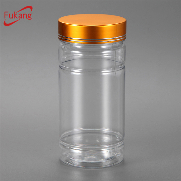 8 oz Clear Plastic PET Bottle Containers with Lids Wholesale