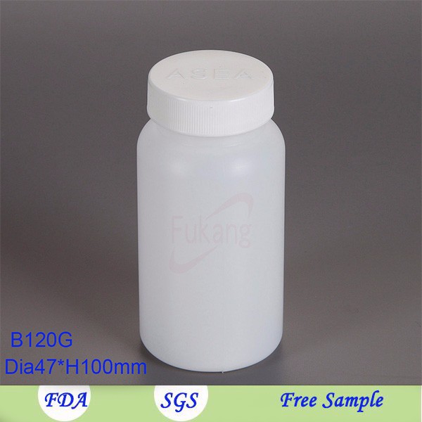 ODM/OEM hdpe empty airless white plastic tablets drug bottles