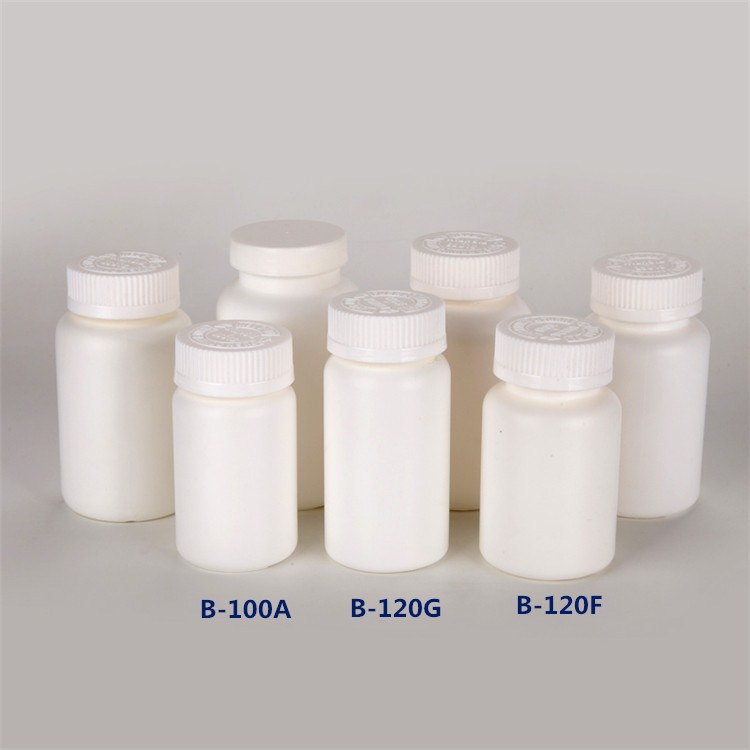 120ml Circular Pill Health Product Plastic Bottle