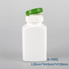 4oz pe plastic jars flip top lids wholesale pharmacy supplies plastic food storage container