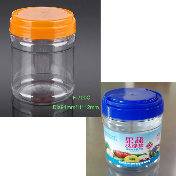 20 oz Pet Spice Container Jar with Label for Dry Spices Salt