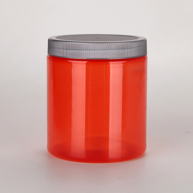 Custom Transparent PET Jar Plastics Bottle For Food