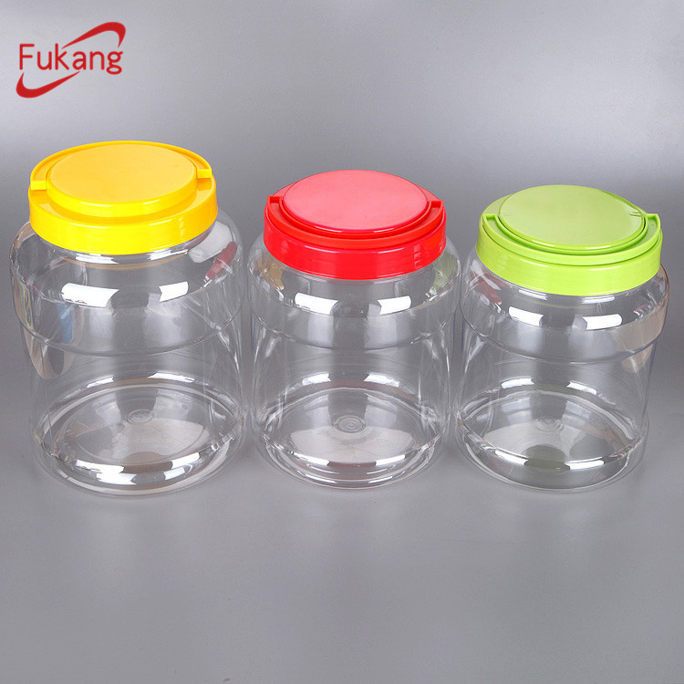 2800ml wide-mouth plastic bottle packaging sport protein powder,95 oz chocolate powder plastic round storage container
