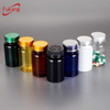80ml small mini bottle, pet plastic tablet capsule bottles china factory, 80ml clear round plastic softgel bottles