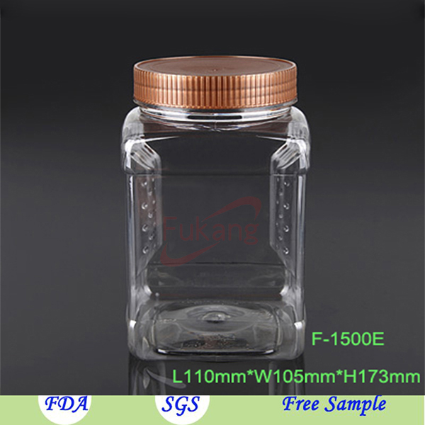 3000ml empty plastic candy storage container wholesaler 3L drug medicint care health