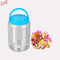 Custom large capacity bulk clear plastic cookie jars for sale