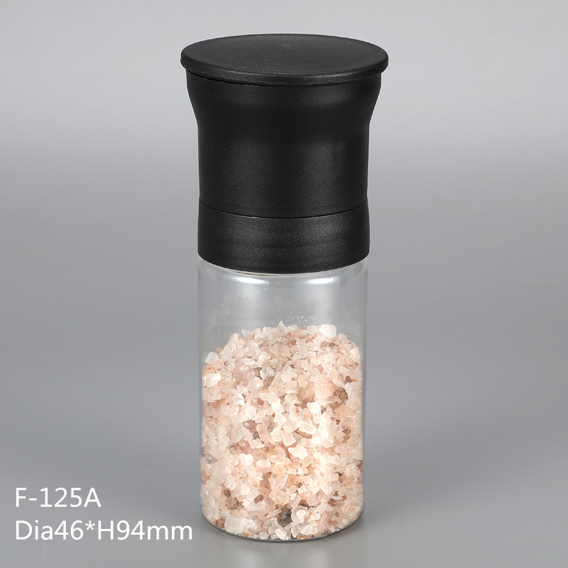 100ml Plastic Pepper and Salt mills with Ceramic grinder