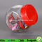 900ml plastic nuts container , plastic sphere container