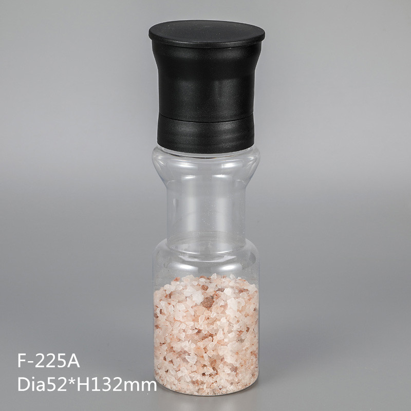 2019 Hot sale kitchen plastic spice grinder bottle
