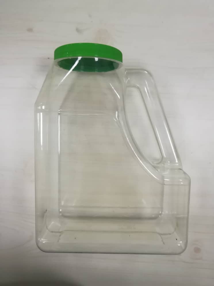 2000ml square seasoning plastic bottle