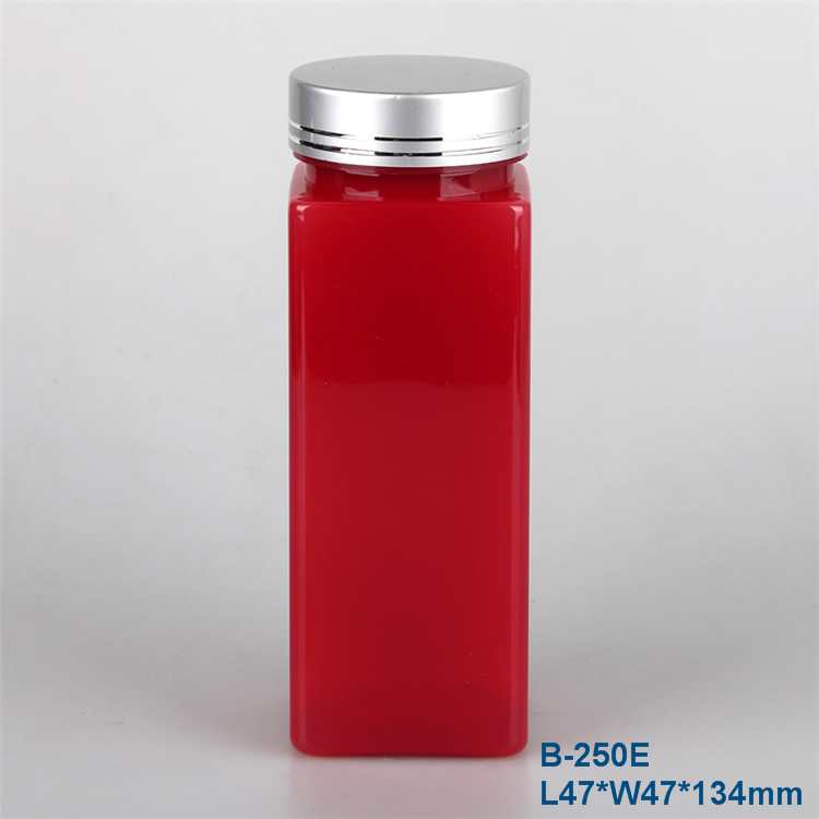 ODM/OEM clear custom square plastic perfume bottle