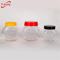 900ml round PET plastic toy/candy package bottle with handle lid